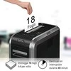 Fellowes 125i - Strip shredding - 23 cm - 5.8 mm - 53 L - 45 min - 4800 mm/min