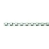 Fellowes ovalus plastik( 45 mm, baltas), 50 vnt. (5349802)
