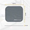 Fellowes Microban pelės kilimėlis, 192 mm x 226 mm x 3 mm, sidabrinės spalvos
