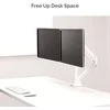 Laikiklis Fellowes | Platinum Monitorius Arm iki 27" | 8056301 | Baltas