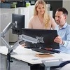 Fellowes Darbastalio laikiklis dviem 10 "- 39" Eppa (9683301) monitoriams