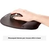 Kilimėlis pelei gelinis su atrama riešui Fellowes Memory Foam, juodas 0407-018