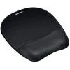 Kilimėlis pelei gelinis su atrama riešui Fellowes Memory Foam, juodas 0407-018