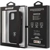 Ferrari FEOGOHCP12LBK Apple iPhone 12 Pro Max 6,7″ juodos spalvos kietas dėklas Off Track Perforated
