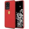Samsung Galaxy S20 Ultra Ferrari dėklas silikoninis (FESSIHCS69RE) raudonos spalvos