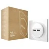 USB šakotuvas – „Fibaro Walli N“ 2 USB šakotuvai