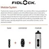 Gertuvė su laikikliu Fidlock Twist bottle 590 juoda