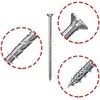 Fischer Medsraigčiai TORX 5,0x60 balti 200