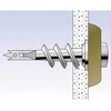 Fischer metaliniai gipskartonio kaiščiai GKM 12 (sidabrinis, 100 vnt, su varžtu)