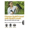Fiskars QuikFit Vidutinio dydžio,grafito spalvos kotas 1000664