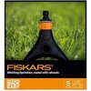 Fiskars besisukantis purkštuvas, metalinis, su ratukais 1023657