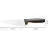 Fiskars Functional Form vidutinis virėjo peilis