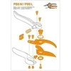 Fiskars Ašmenys, spyruoklė, varžtai PROFsekatoriams PB8 M, L