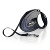 Flexi FLEXI Glam Splash Mistic pavadėlis, M TŚMA 5 m, juodas