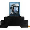 Hurtel Leather Apple iPhone 14 Pro Max card wallet su stoveliu dėklas telefonui mėlynos spalvos