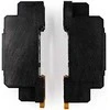 Hurtel Leather Apple iPhone 14 Pro Max card wallet su stoveliu dėklas telefonui mėlynos spalvos