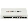 Šakotuvas FORTINET FS-108F L2 komutatorius - 8 x GE RJ45 jungtys 2 x GE SFP 12V/3A maitinimo adapteris be ventiliatoriaus, kurio įėjimo įtampa 100