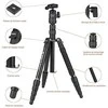 Stovas - Fotopro X-go Gecko 8kg Apkrovos Talpa Monopodo Funkcija Juodas