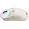 Belaidė įkraunama pelė žaidimams su RGB pašvietimu Fourze GM900, Balta