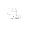 Stalo baterija Franke Onyx (115.0622.943)