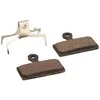 Clarks ŠIMANO stabdžių antdėklai (XTR M985, XT M785, SLX M666, Deore M615, Alfine R785, FSA K- Force, CLARKS M2) organiniai