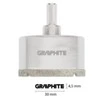 Deimantinis karūninis grąžtas Graphite, 65mm, 57H296