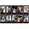 Fujifilm Fotoplokštelės Instax MINI Juodas Frame 10vnt.