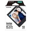 Fujifilm | Instax Square Momentinis filmas Juodas | Blizgus | Kiekis 10