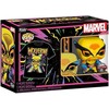 Funko Set figure POP &amp; Tee Marvel Wolverine Juodas Light