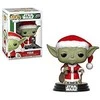 FUNKO POP! Vinilinė figūrėlė: Žvaigždžių karai - Santa Yoda, 9.5 cm