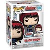 FUNKO POP! Vinilinė figūrėlė: Marvel Avengers - Juodas Widow, 9 cm