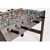 Futbolo stalas F-ZERO Pilkas OAK telescopic rods
