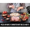 Sumuštinių keptuvas G3Ferrari G3 Ferrari PizzaOven Napoletana with 2 stones juodas Juodas (G1003210)