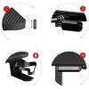 Žaidimų stalas Huzaro Hero 8.5 Gaming Desk, Motorizuotas, Reguliuojamo aukščio 740-1190mm, Juodos spalvos