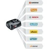Gardena Sistemos P4A akumuliatorius PBA 18V 4.0Ah