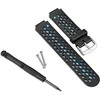 Išmaniojo laikrodžio Garmin Forerunner 230/235/630/735XT  silikoninis dirželis, Juodos spalvos