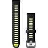 Garmin Forerunner 265S laikrodžio apyrankė, juoda/geltona, 18 mm
