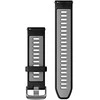 Garmin Forerunner 265 Greitai atsegamas laikrodžio dirželis, 22 mm, Juodas