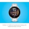 Išmanusis laikrodis Garmin Forerunner® 165 Pilkšvos / baltojo akmens spalvos