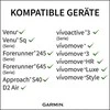 Išmaniojo laikrodžio Garmin greitai atsegamas dirželis, Rudos spalvos, 20mm