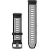 Garmin Forerunner 965 Laikrodžių dirželiai, Juodas / pilkšvas, 22 mm