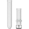 Garmin Quick Release laikrodžio apyrankė, silikoninė, 20 mm, Pilka/baltas akmuo
