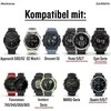 Garmin UltraFit nailoninis laikrodžio dirželis, 22 mm, juodas