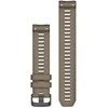 Išmaniojo laikrodžio Garmin Instinct 2 dirželis, Rudos spalvos, 22mm