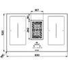 Gartraukis Faber HOOD GALILEO SMART BK GLASS A830