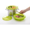 Garinimo priedas žalias silikonas 22 cm Lékué