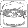 TEFAL Ingenio K2071614 garinimo krepšelis