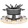 Gastroback 42566 Fondue Set Drehteller mit 8 SaucenbehÃ¤ltern