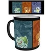 ABYstyle Gb Eye Pokemon Evolve puodelis | Reaguojantis į karštį 320ml