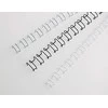 Acco Metalinės įrišimo spiralės GBC A4 21L, 12mm, 100 vnt./pak., balta sp.